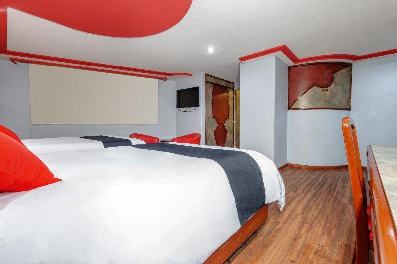 Hotel Estrella De Oriente Mexiko-Stadt Zimmer foto